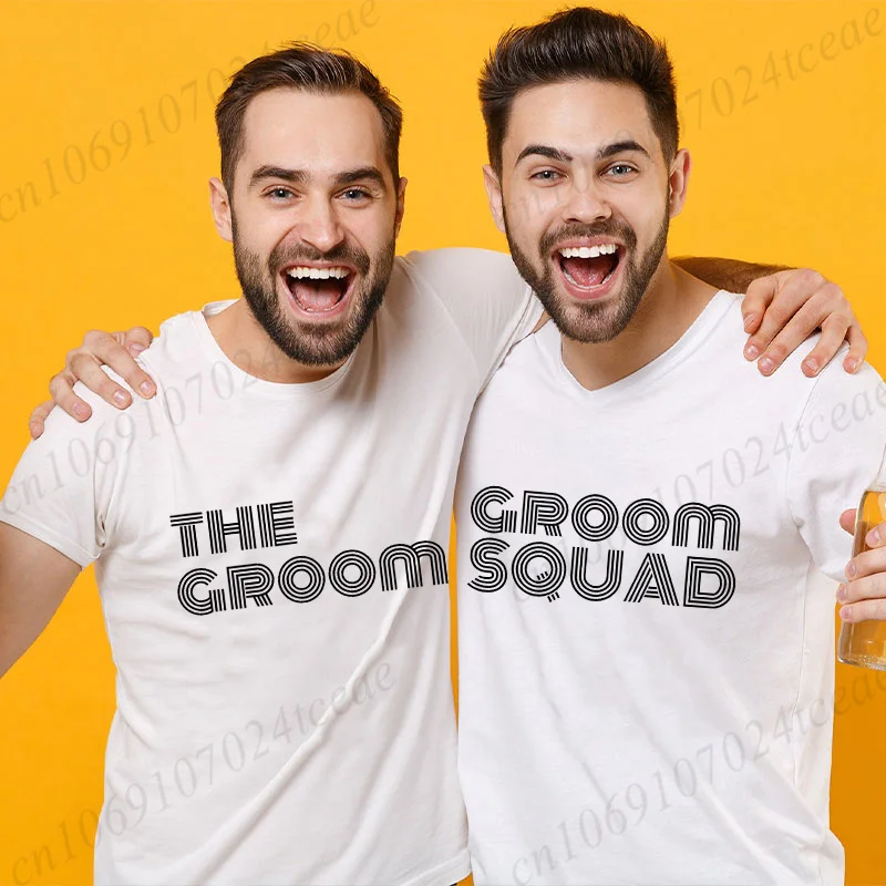 Men'S Grooming Day - Wedding Day T-Shirt for Team Groom
