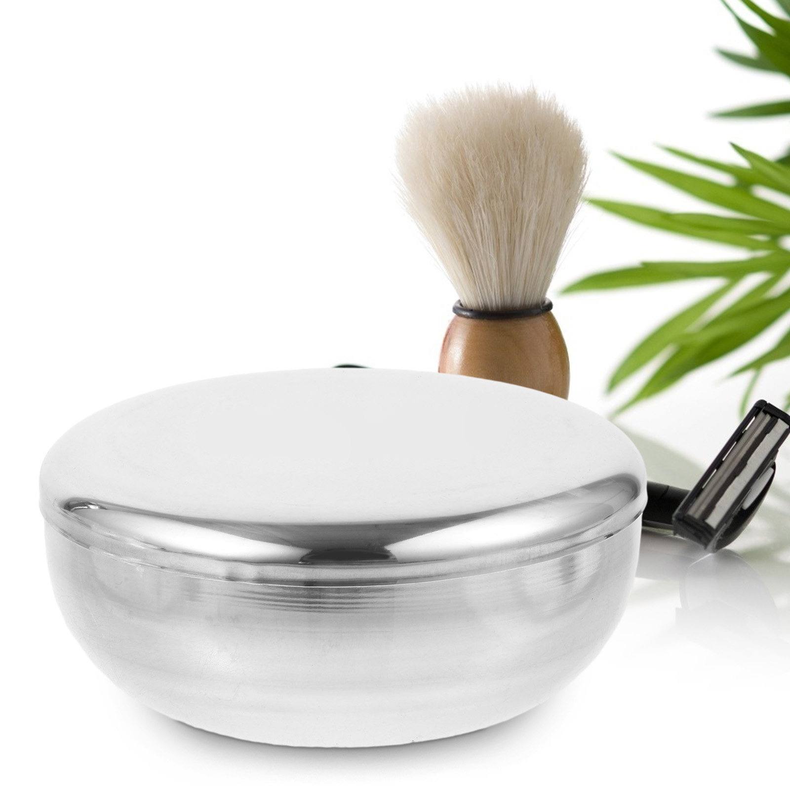 Stainless Steel Shave Soap Cup - Men'S Grooming Essentials incelemesi ve fiyatı