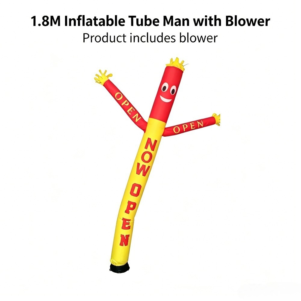 1.8M Inflatable Waving Tube Ma - Men'S Grooming Day incelemesi ve fiyatı