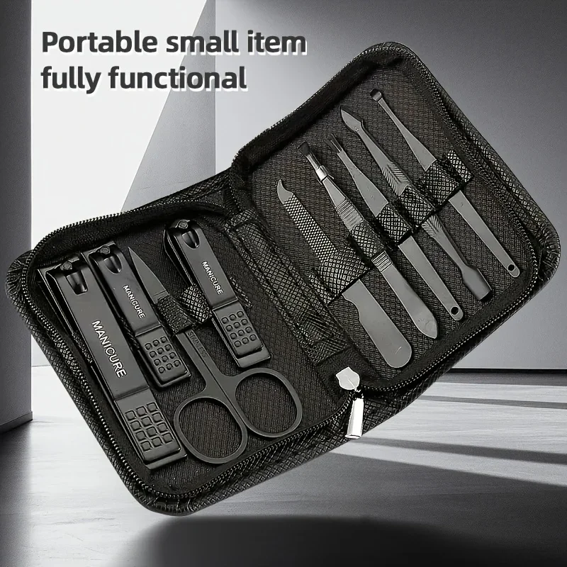 9 Piece in 1 Manicure Set Pedi - Men'S Grooming Essentials incelemesi ve fiyatı