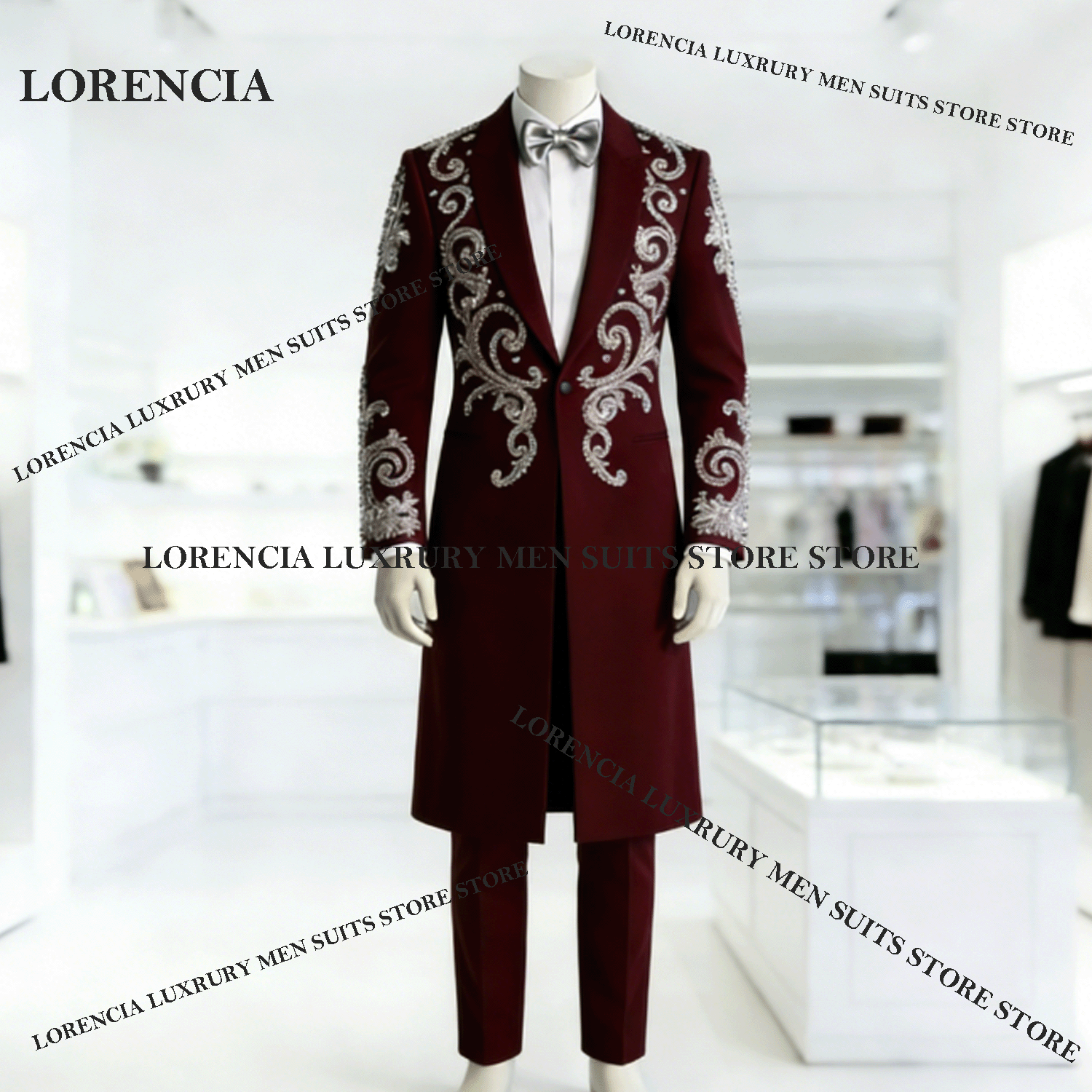 Customized Long Coat Men Suits - X Men Grooming incelemesi ve fiyatı
