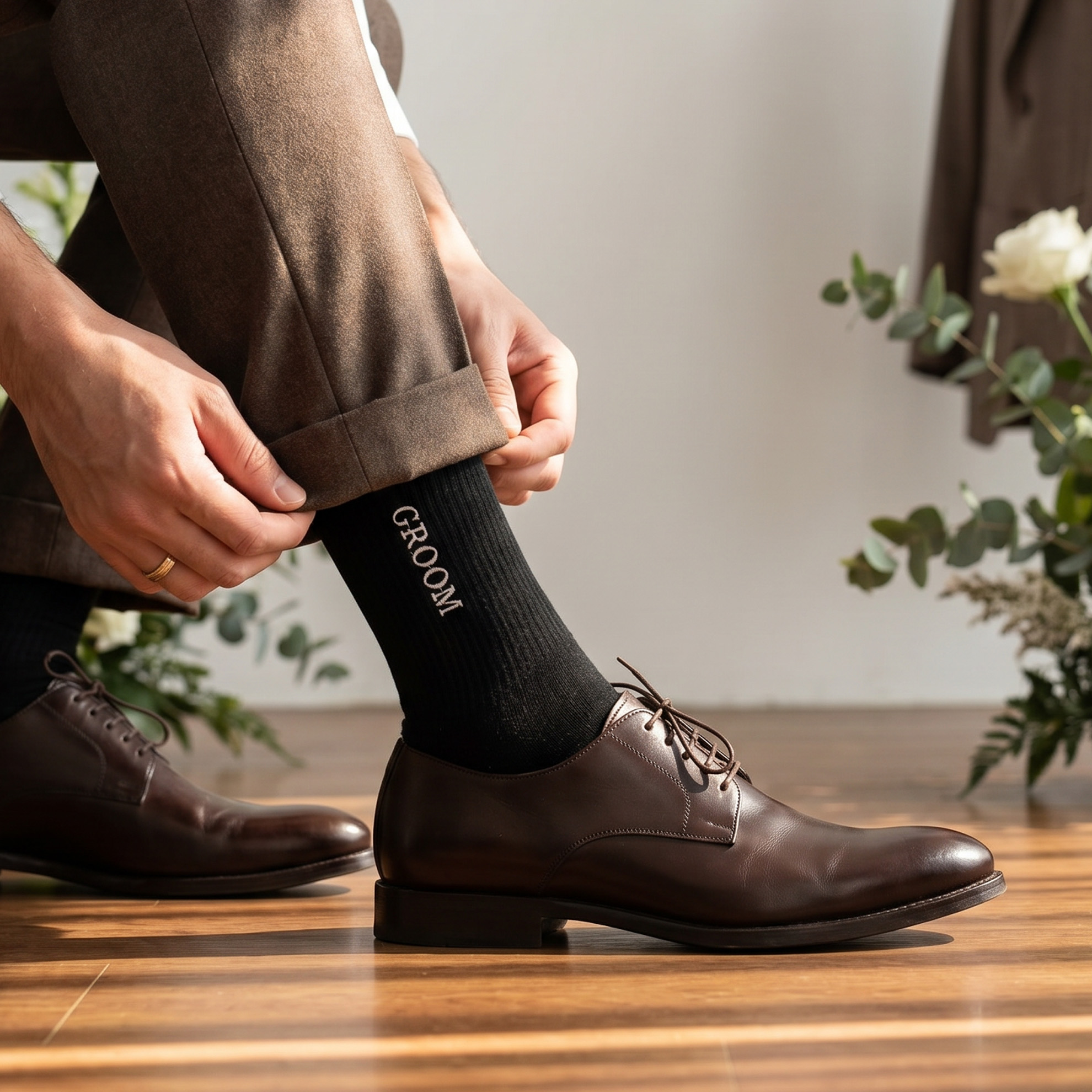 Groom Embroidered Classic Blac - Men'S Grooming Day incelemesi ve fiyatı