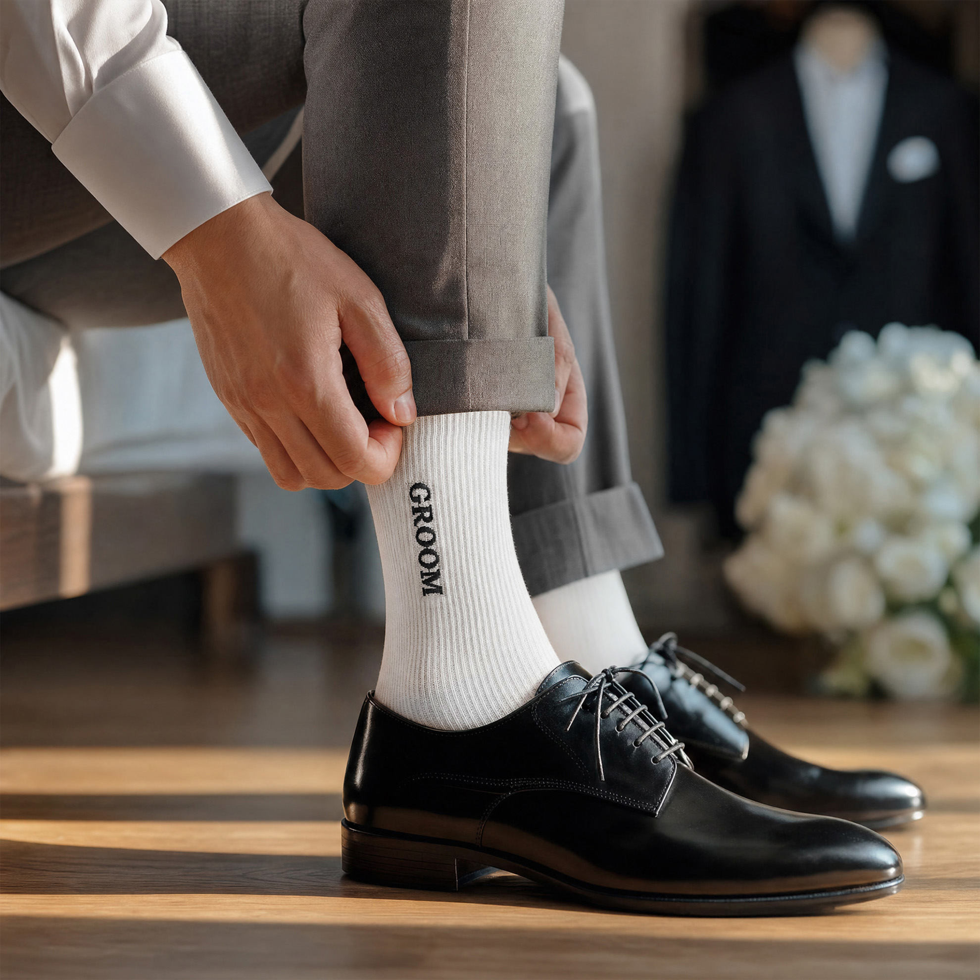 Groom Embroidered Classic Blac - Men'S Grooming Day incelemesi ve fiyatı