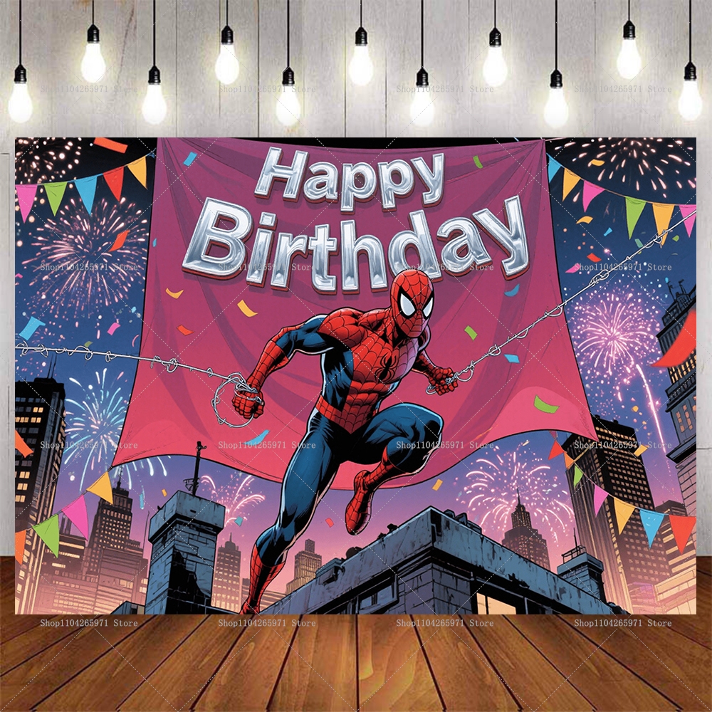 Cool Spider-Man Birthday Backd - Men'S Grooming Day incelemesi ve fiyatı