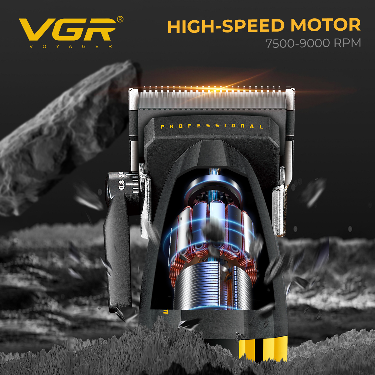 VGR Clipper Professional Hair  - Electric Shaver Rotary incelemesi ve fiyatı