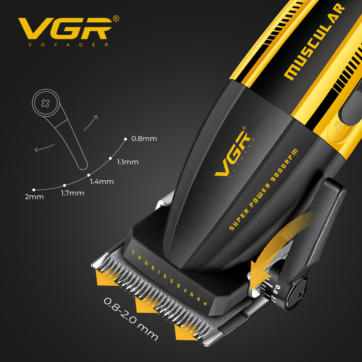 VGR Clipper Professional Hair  - Electric Shaver Rotary incelemesi ve fiyatı