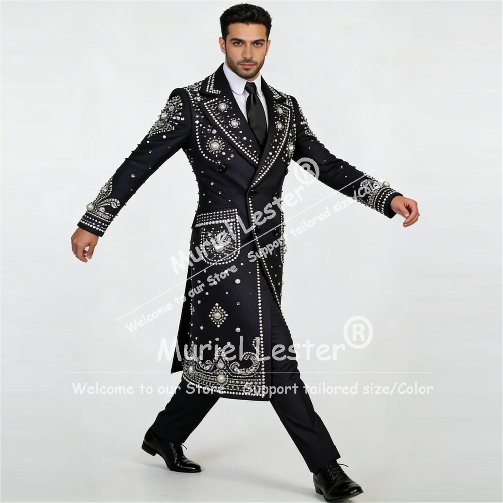 Luxury Beaded Stones Suits Men - X Men Grooming incelemesi ve fiyatı