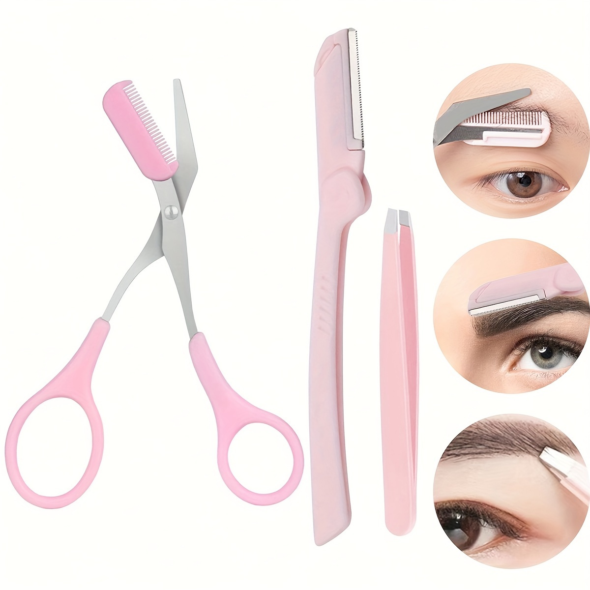 3pcs Set Eyebrow Kit For Women - Men'S Grooming Essentials incelemesi ve fiyatı
